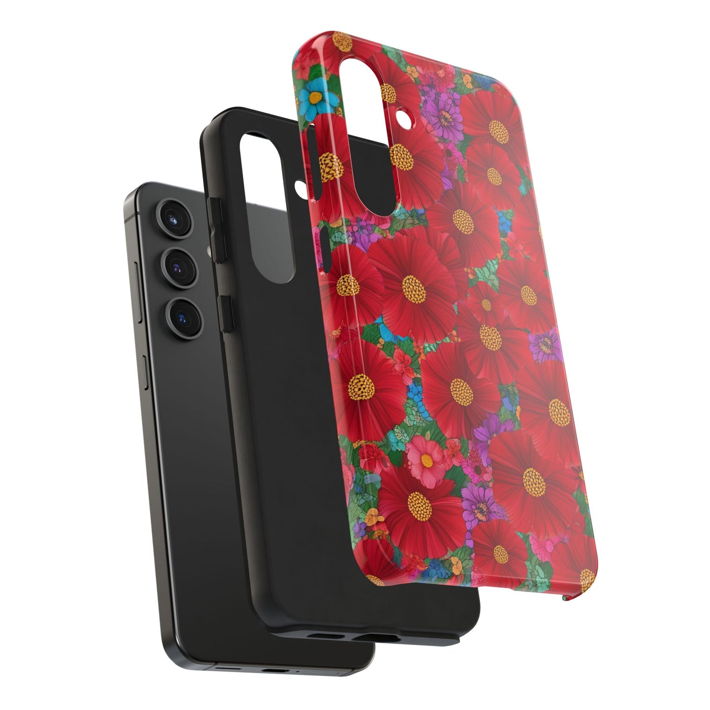 Tough Phone Cases - Beautiful Bold Red Poppies