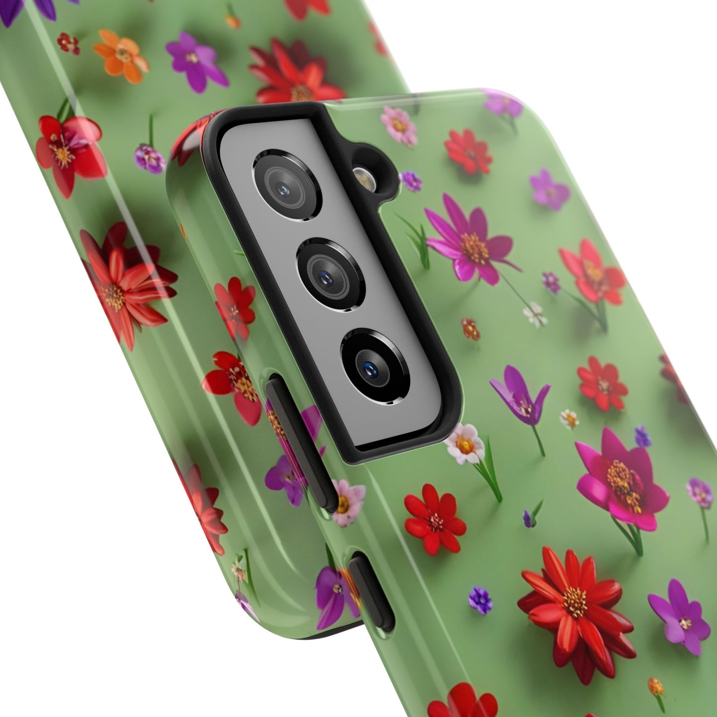 Tough Phone Cases - Summer Flowers in 3D