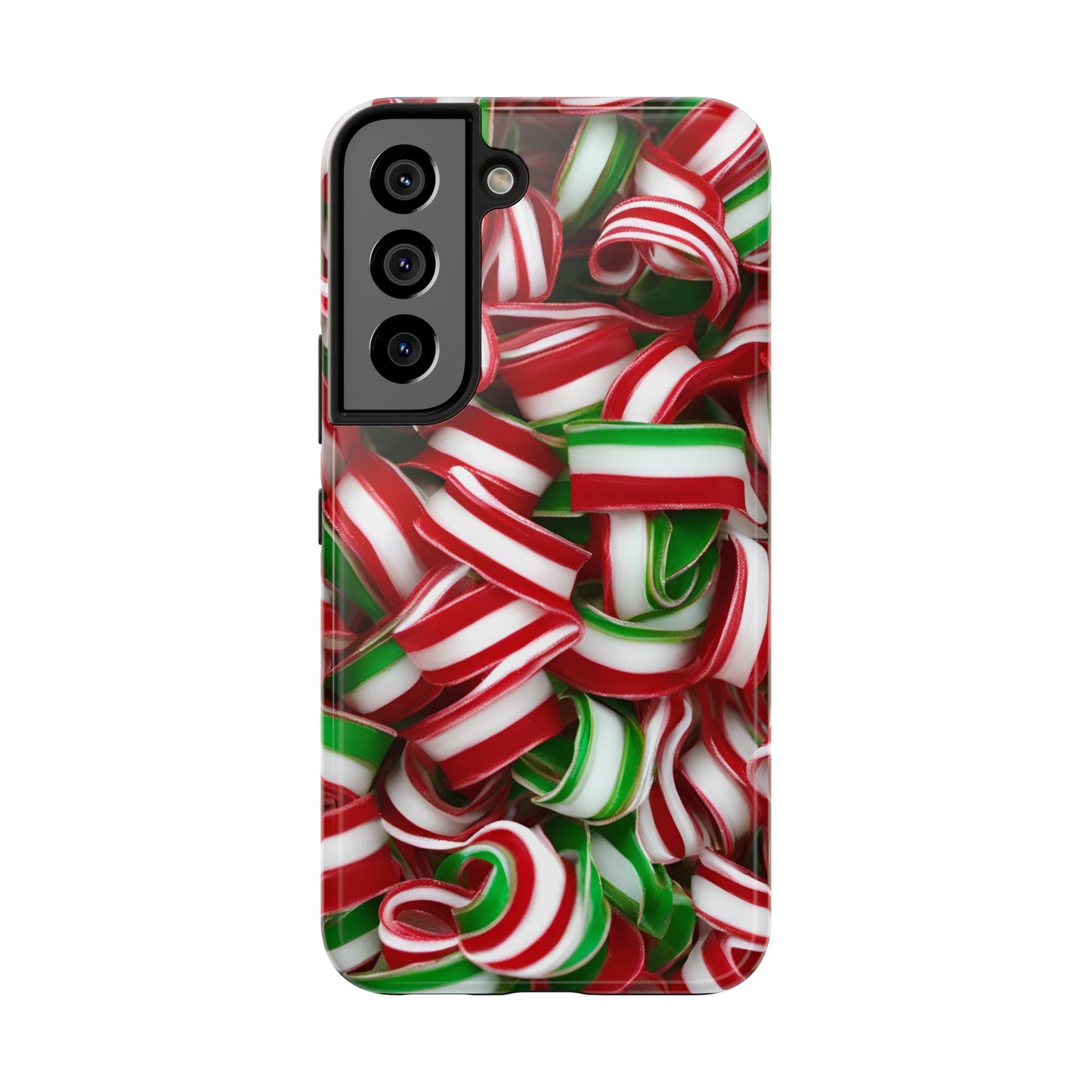 Christmas Ribbon Candy - Tough Phone Case for iPhone and Samsung Smartphones
