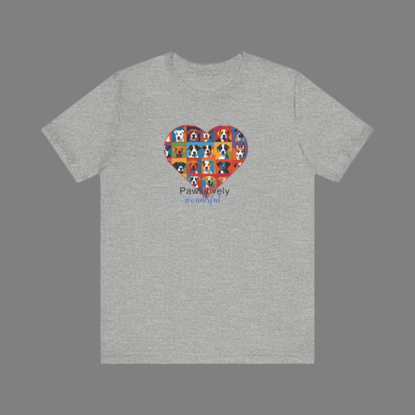 Pawsitively Wonderful Rescuers Fosters Vets Dog Lovers Tee - Men