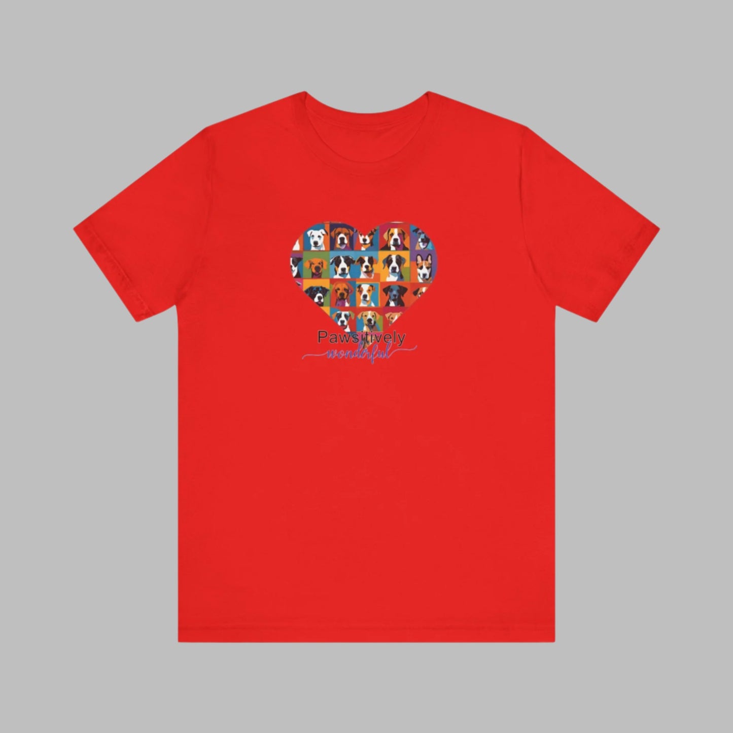 Pawsitively Wonderful Rescuers Fosters Vets Dog Lovers Tee - Men