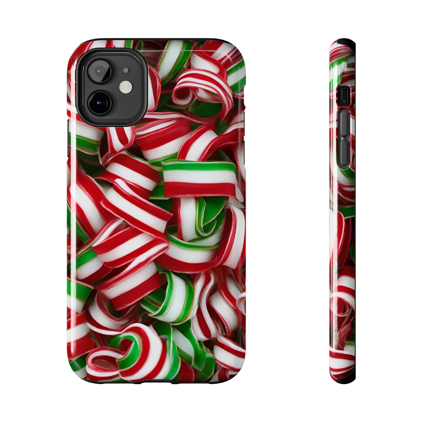 Christmas Ribbon Candy - Tough Phone Case for iPhone and Samsung Smartphones