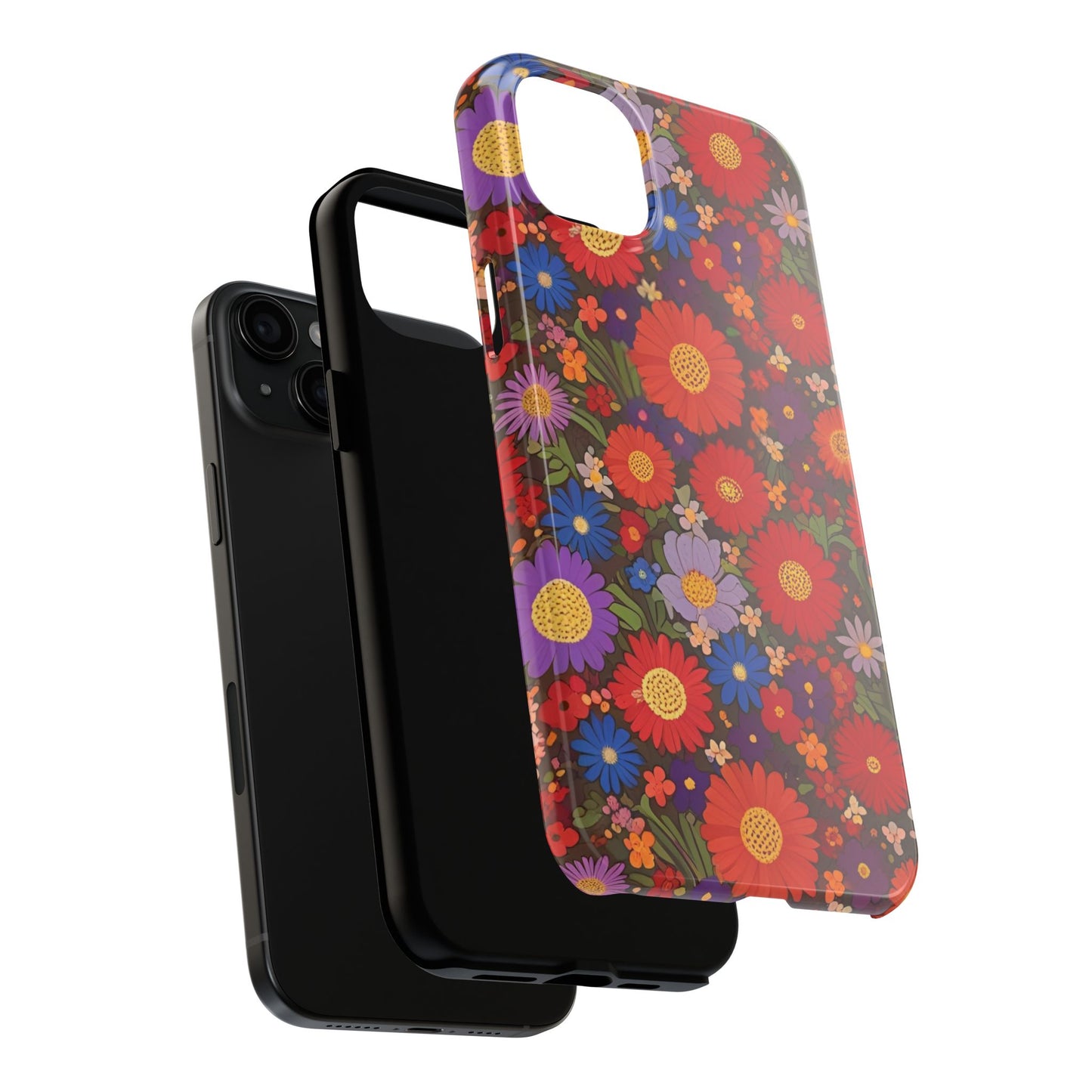 Tough Phone Cases - Vintage Flowers