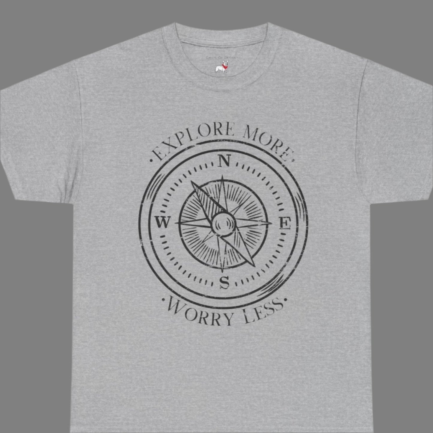 Explore More Worry Less Unisex Heavy Cotton - Men's