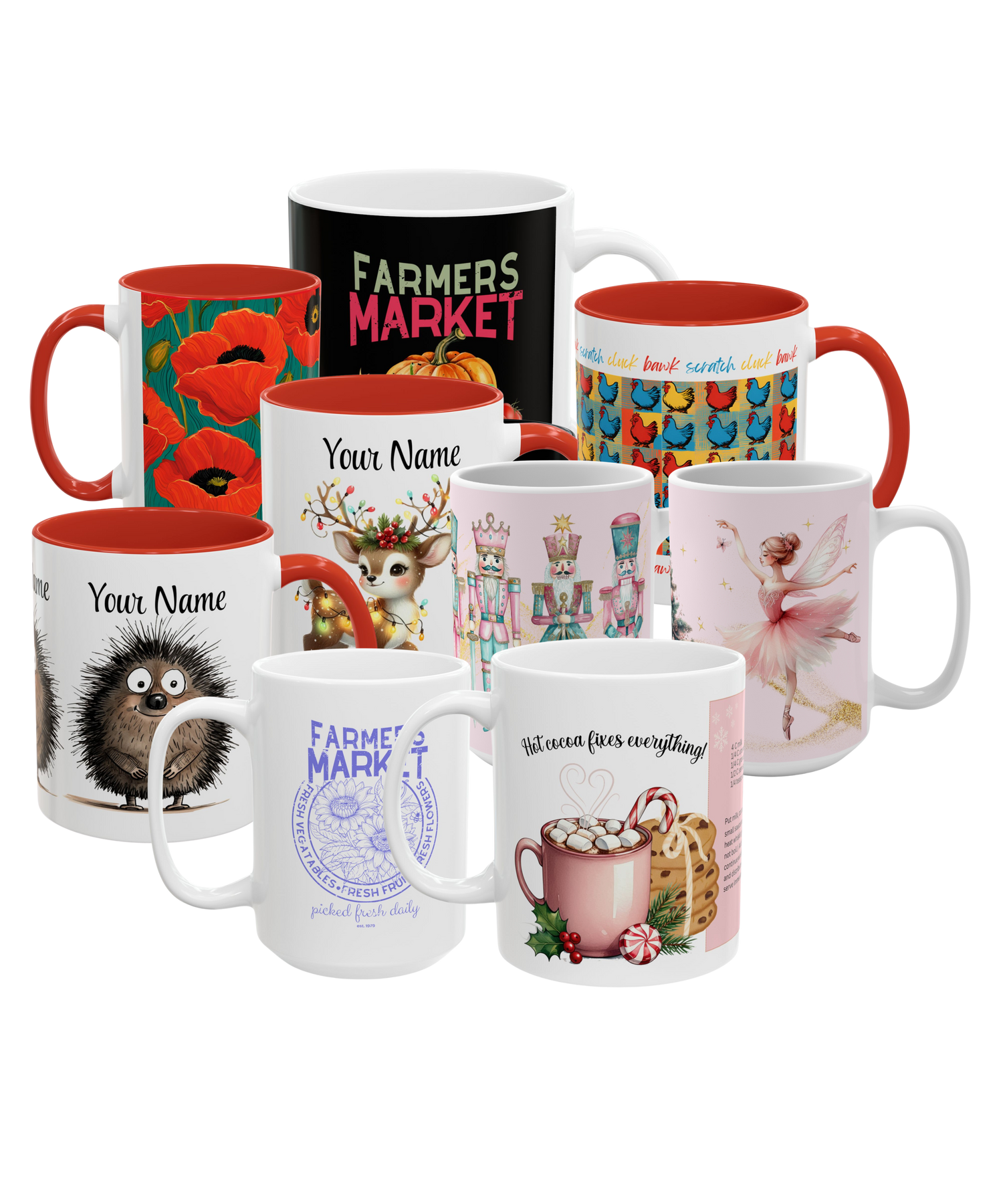 Cups, Mugs, and Tumblers