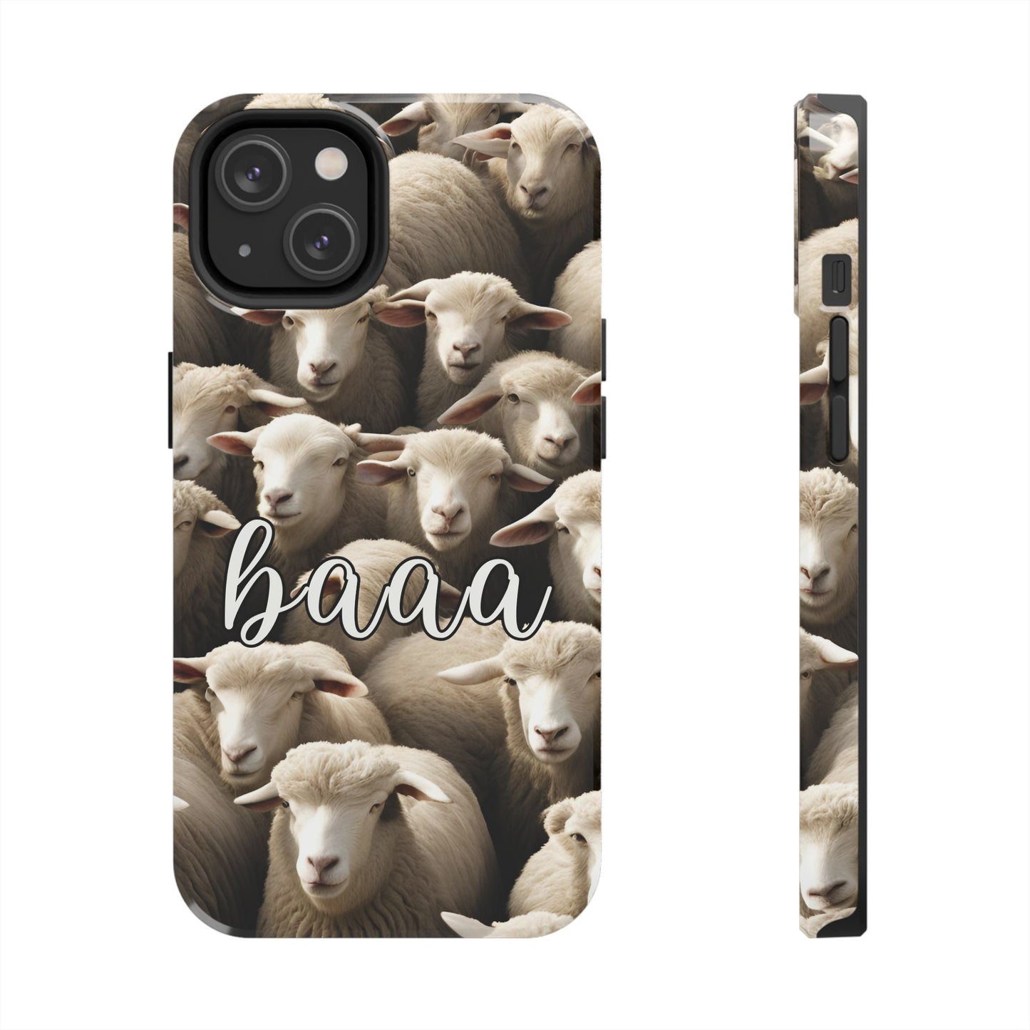 Sheep say Baaaa - Tough Phone Case for iPhone and Samsung Smartphones