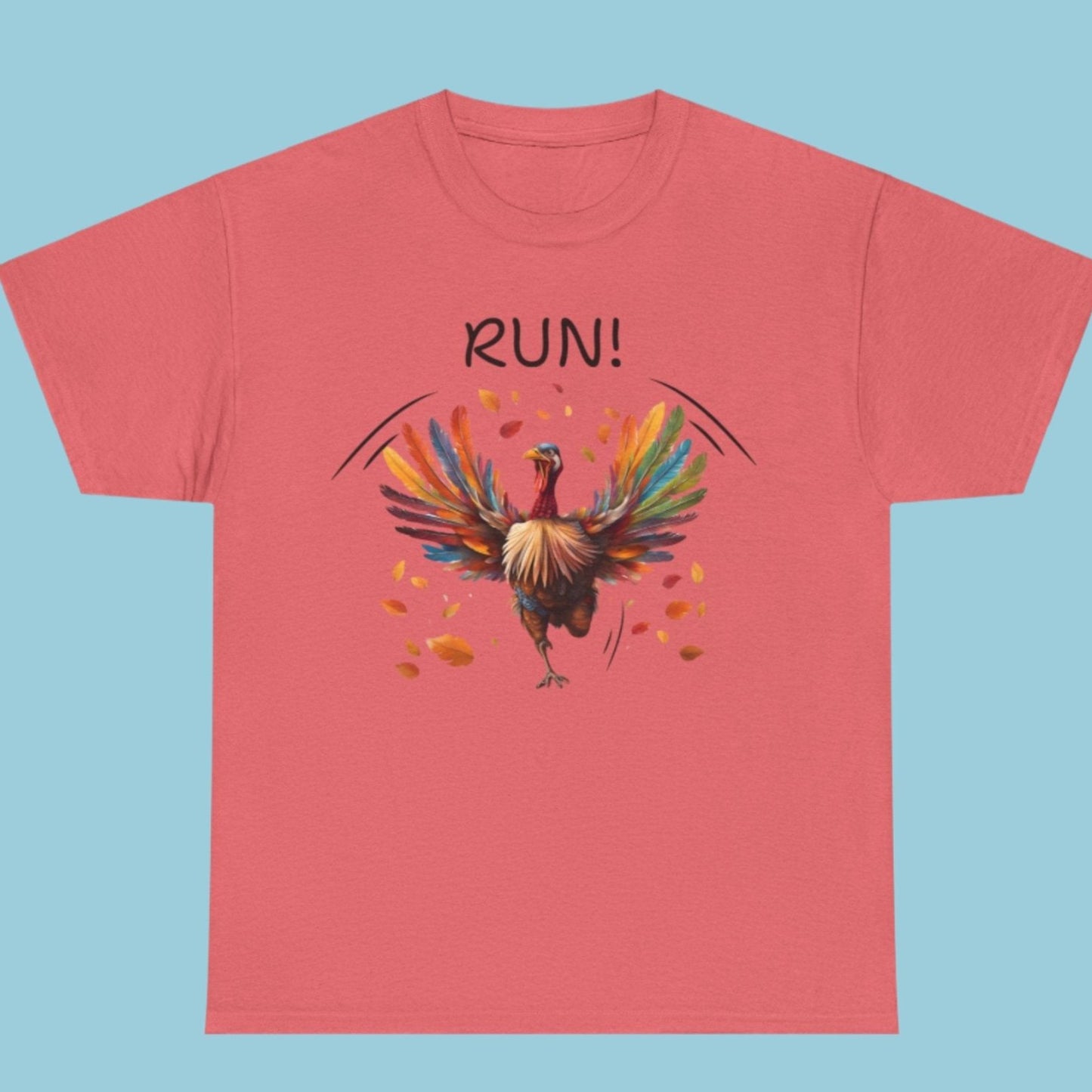 Funny Turkey Run Unisex Tee