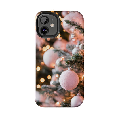 Pink Christmas - Tough Phone Case for iPhone and Samsung Smartphones