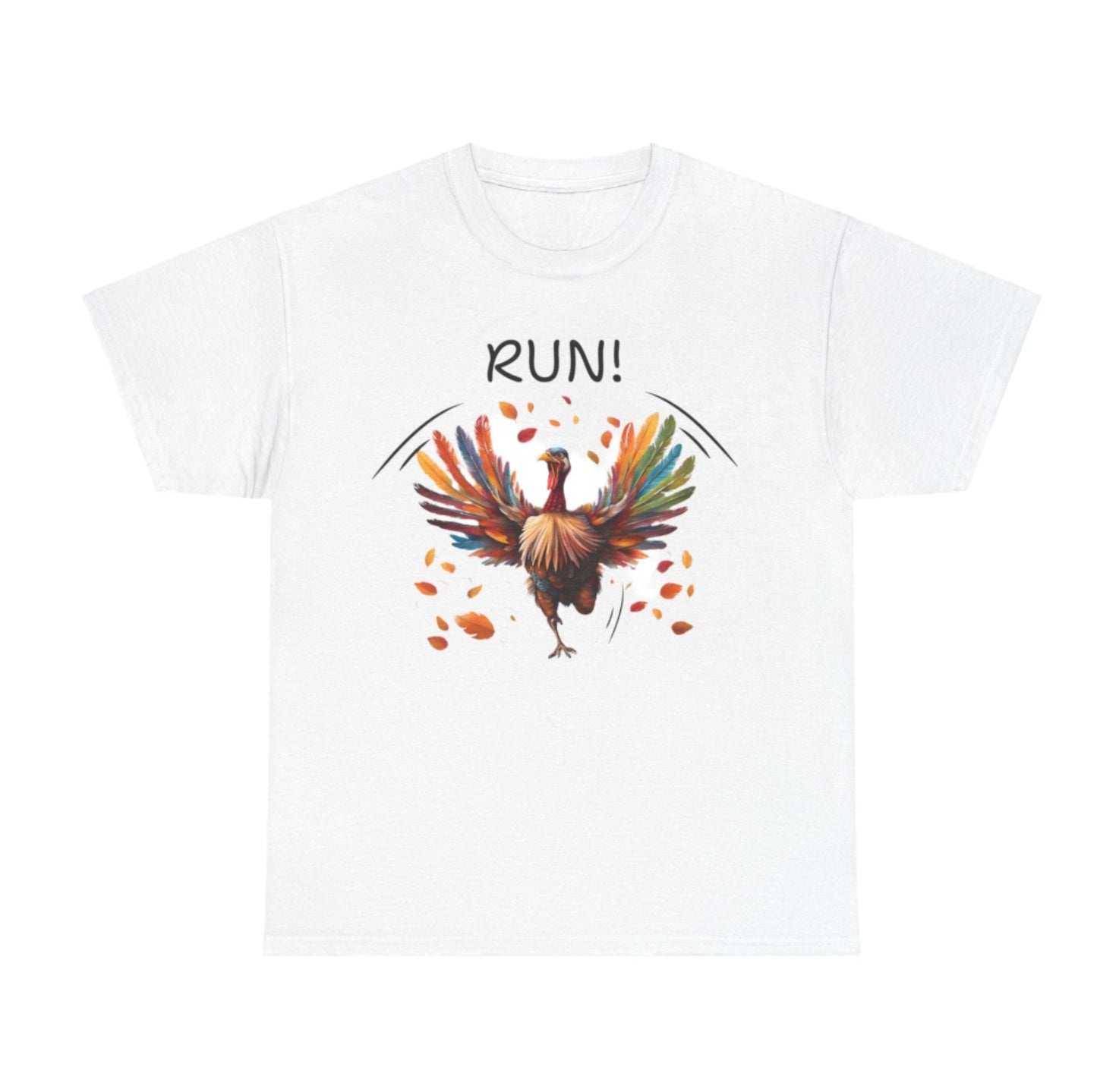 Funny Turkey Run Unisex Tee