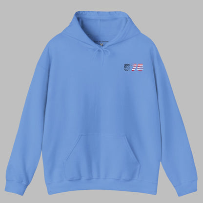 Patriotic Hoodie - New Mexico 575 Design