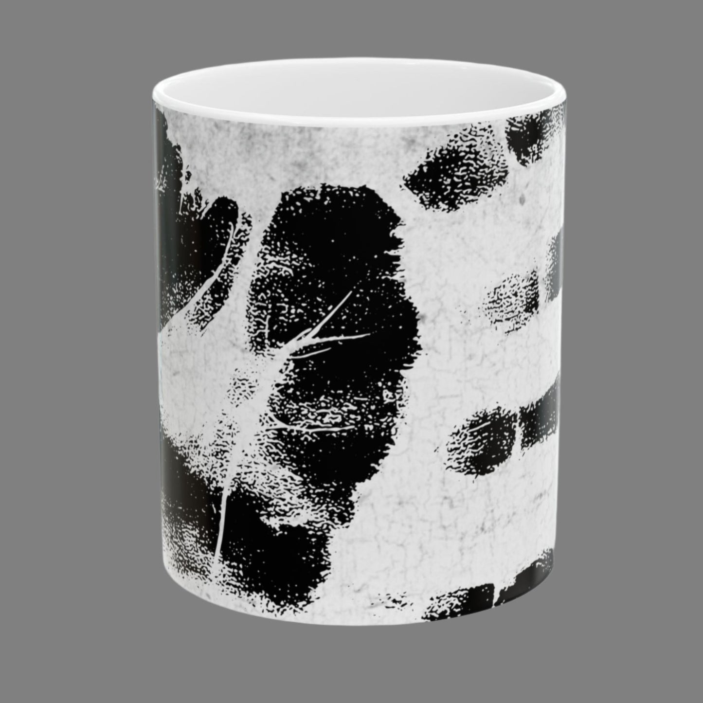 Mug - Greasy Hand Prints Hardworking Men and Women Tribute Coffee Cup