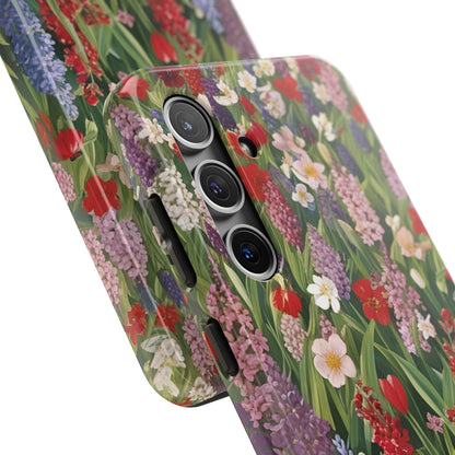 Tough Phone Cases - Field of Summer Flowers