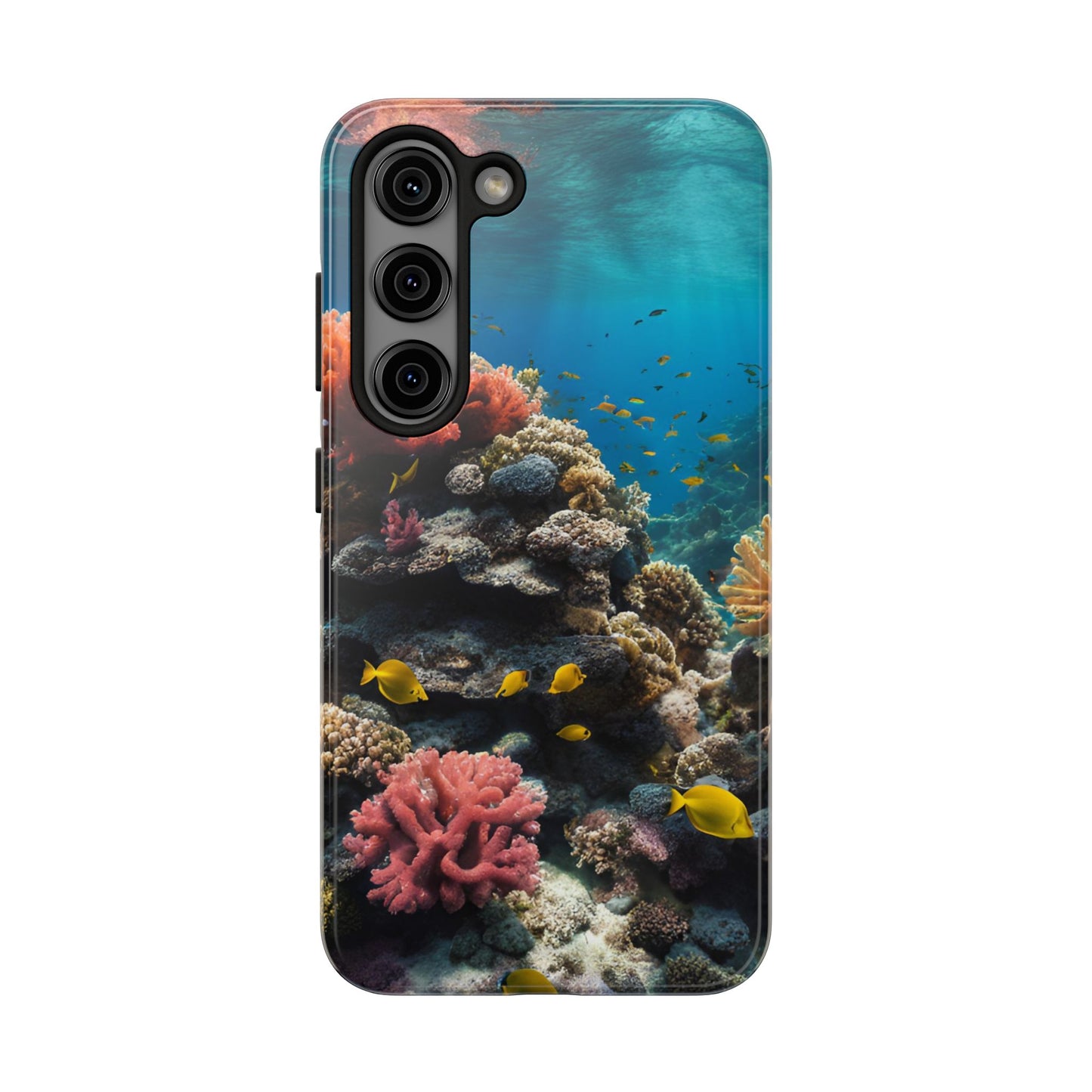 Under the Ocean  - Tough Phone Case Black