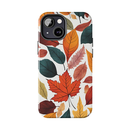 Falling Autumn Leaves - Tough Phone Case for iPhones and Samsung Smartphones