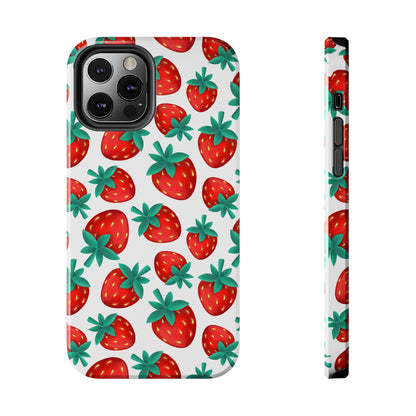 Strawberries - Tough Phone Case for iPhones and Samsung Smartphones