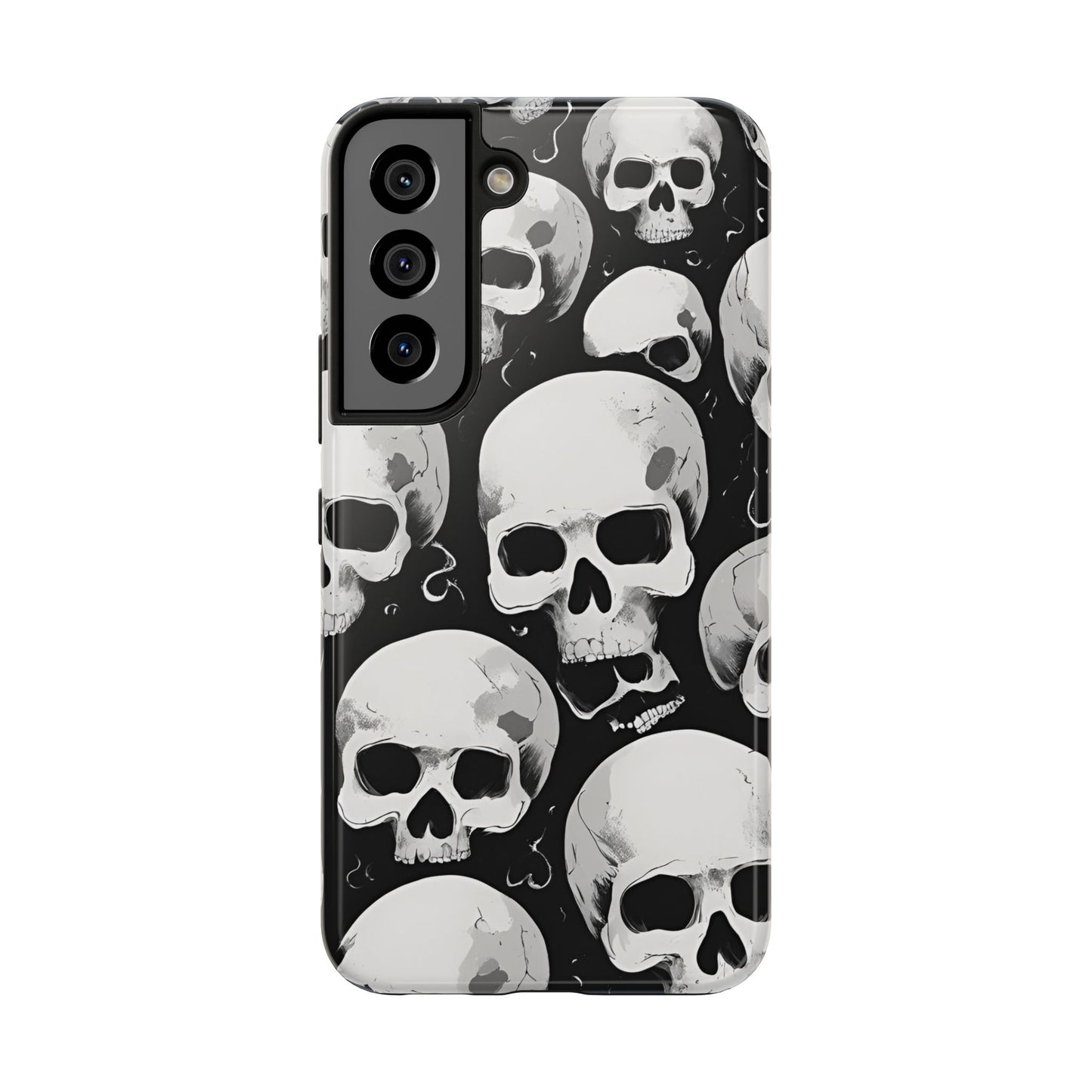 Creepy Skulls 2 - Tough Phone Case for iPhones and Samsung Smartphones