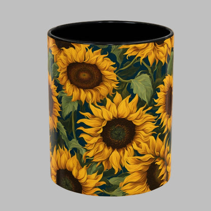 Coffee Mug Sunflowers Artful Flower Series 11oz 15oz