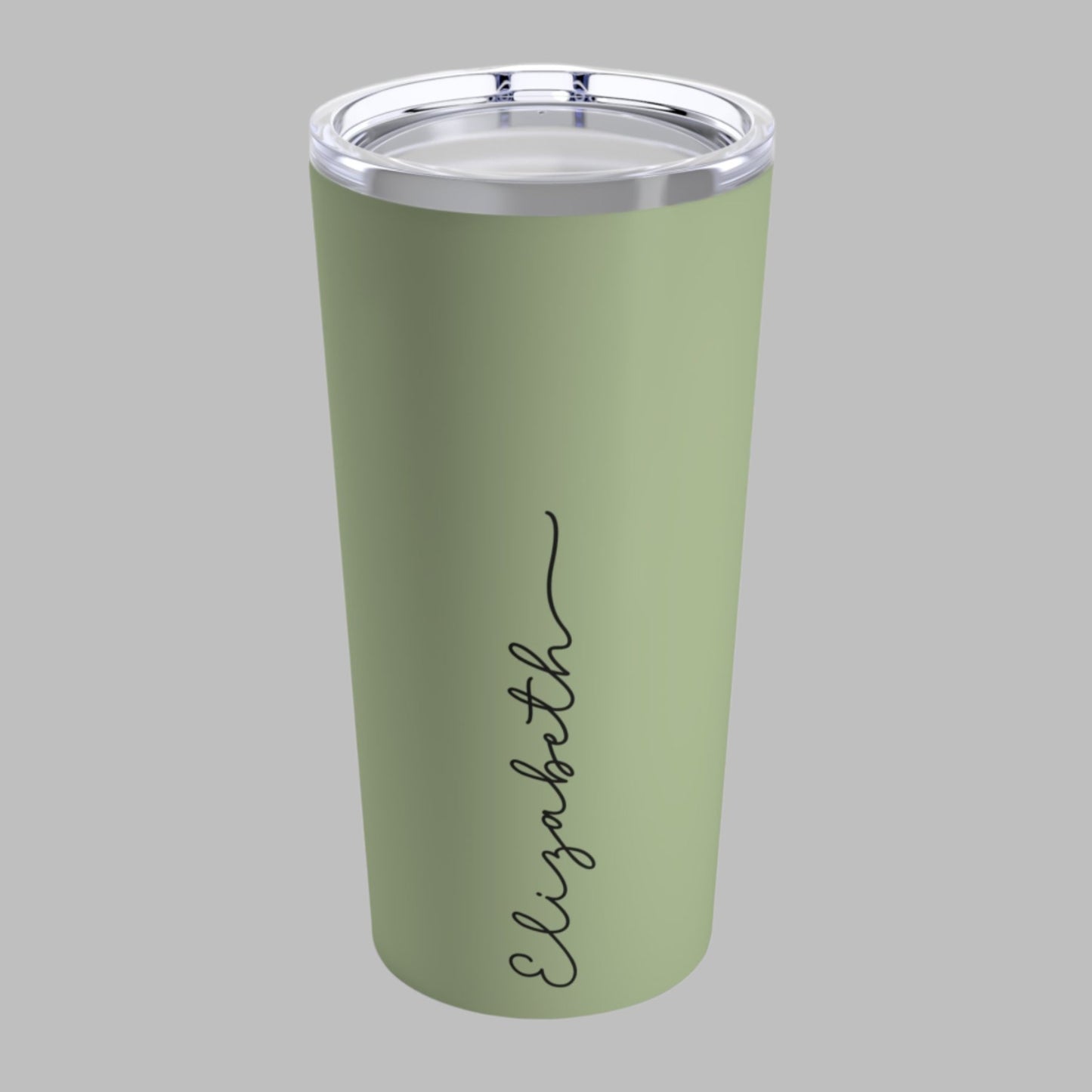 20oz Tumbler Personalized Minimal and Elegant Design - Sage