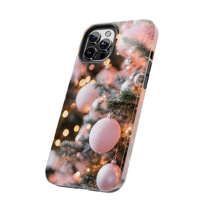 Pink Christmas - Tough Phone Case for iPhone and Samsung Smartphones