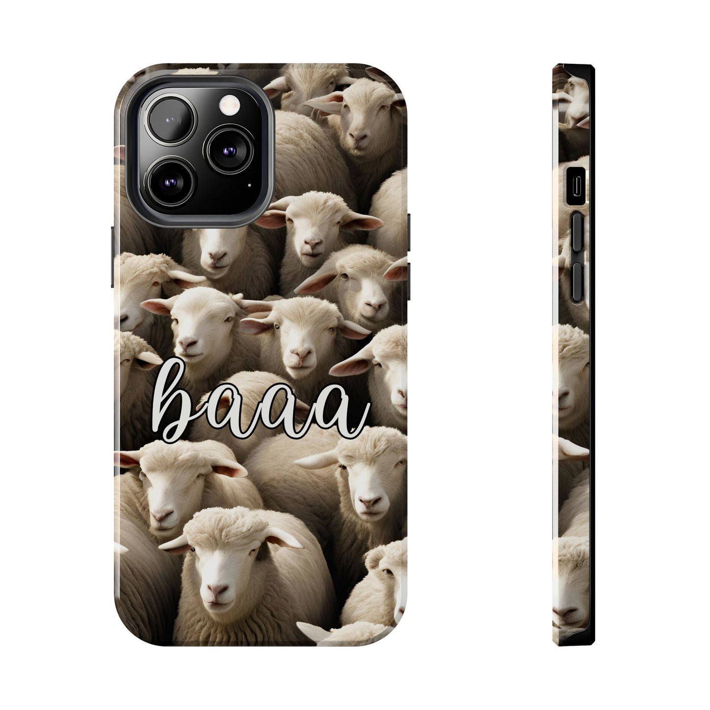 Sheep say Baaaa - Tough Phone Case for iPhone and Samsung Smartphones