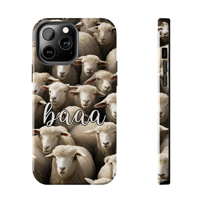 Sheep say Baaaa - Tough Phone Case for iPhone and Samsung Smartphones