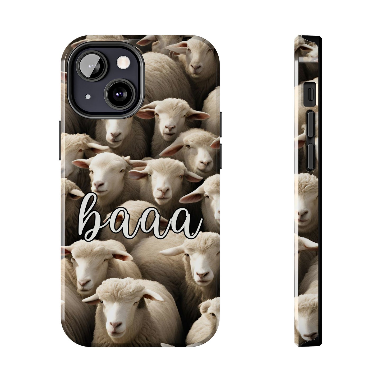 Sheep say Baaaa - Tough Phone Case for iPhone and Samsung Smartphones