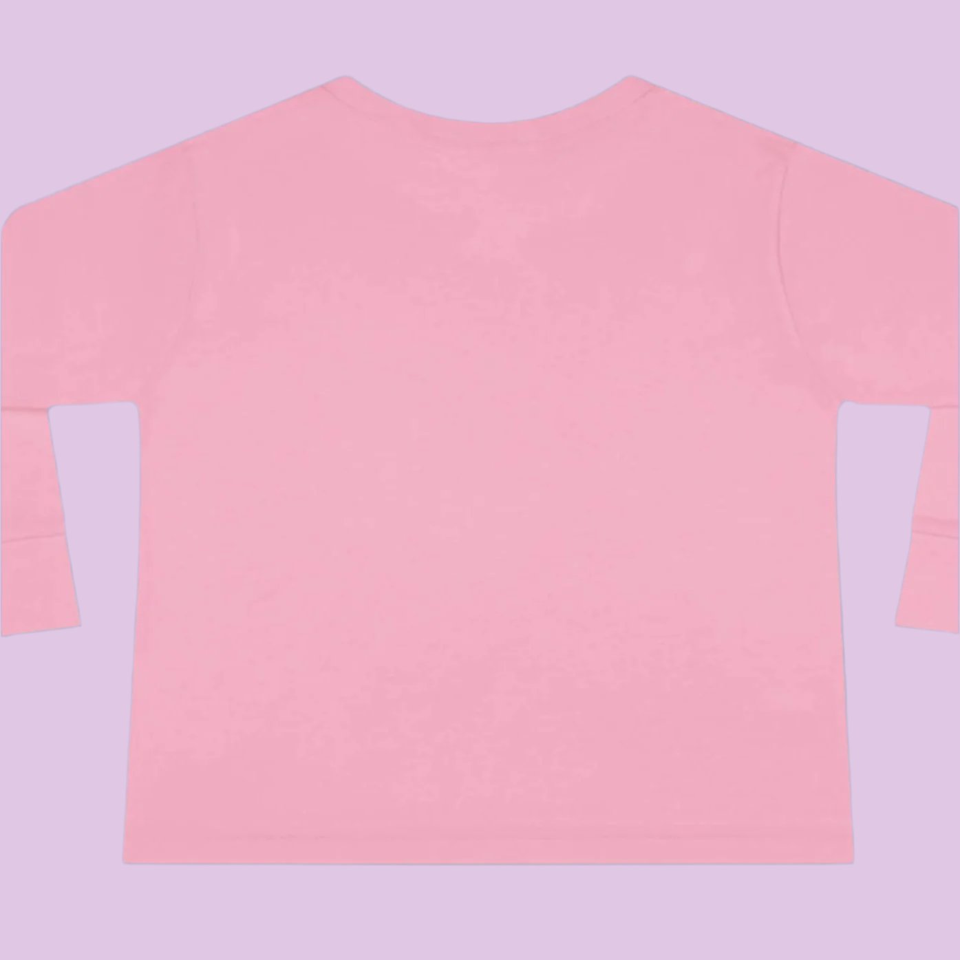 "Too Cute To Be Naughty" - Long Sleeve Tee for Toddlers - Kitten