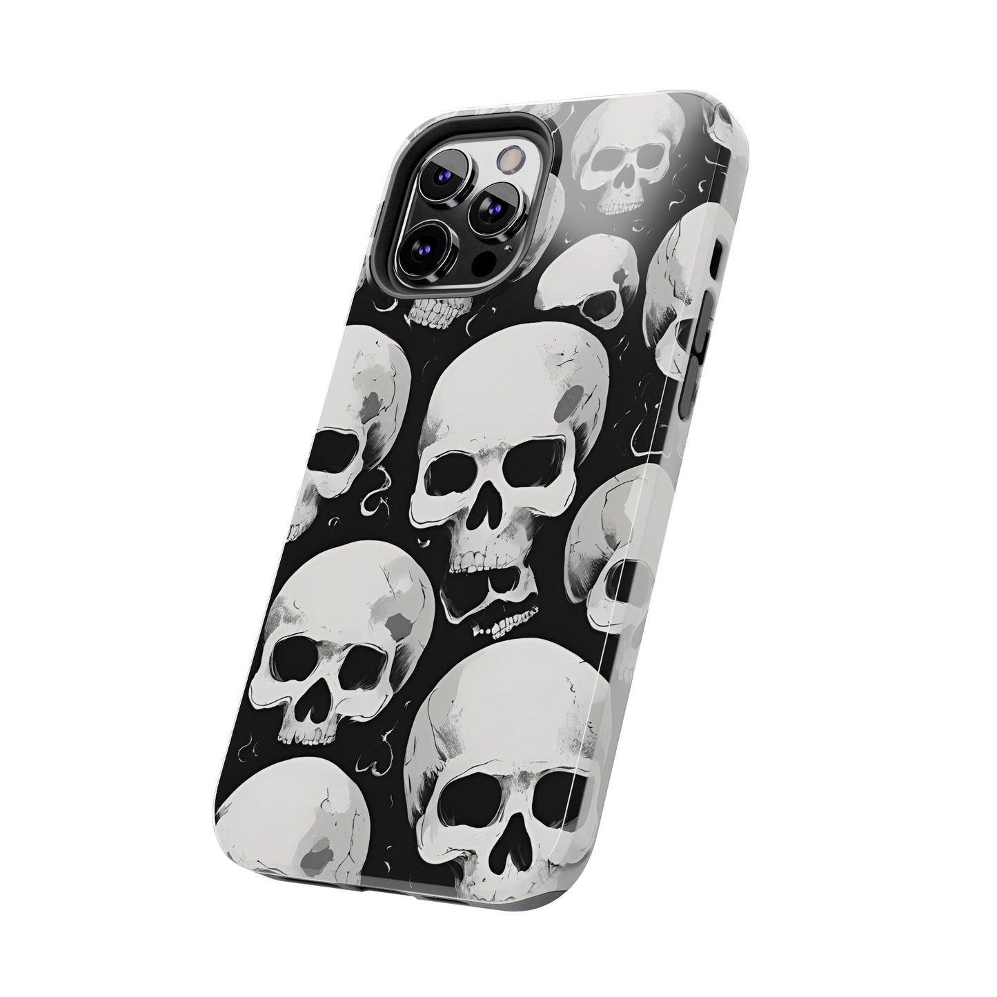 Creepy Skulls 2 - Tough Phone Case for iPhones and Samsung Smartphones