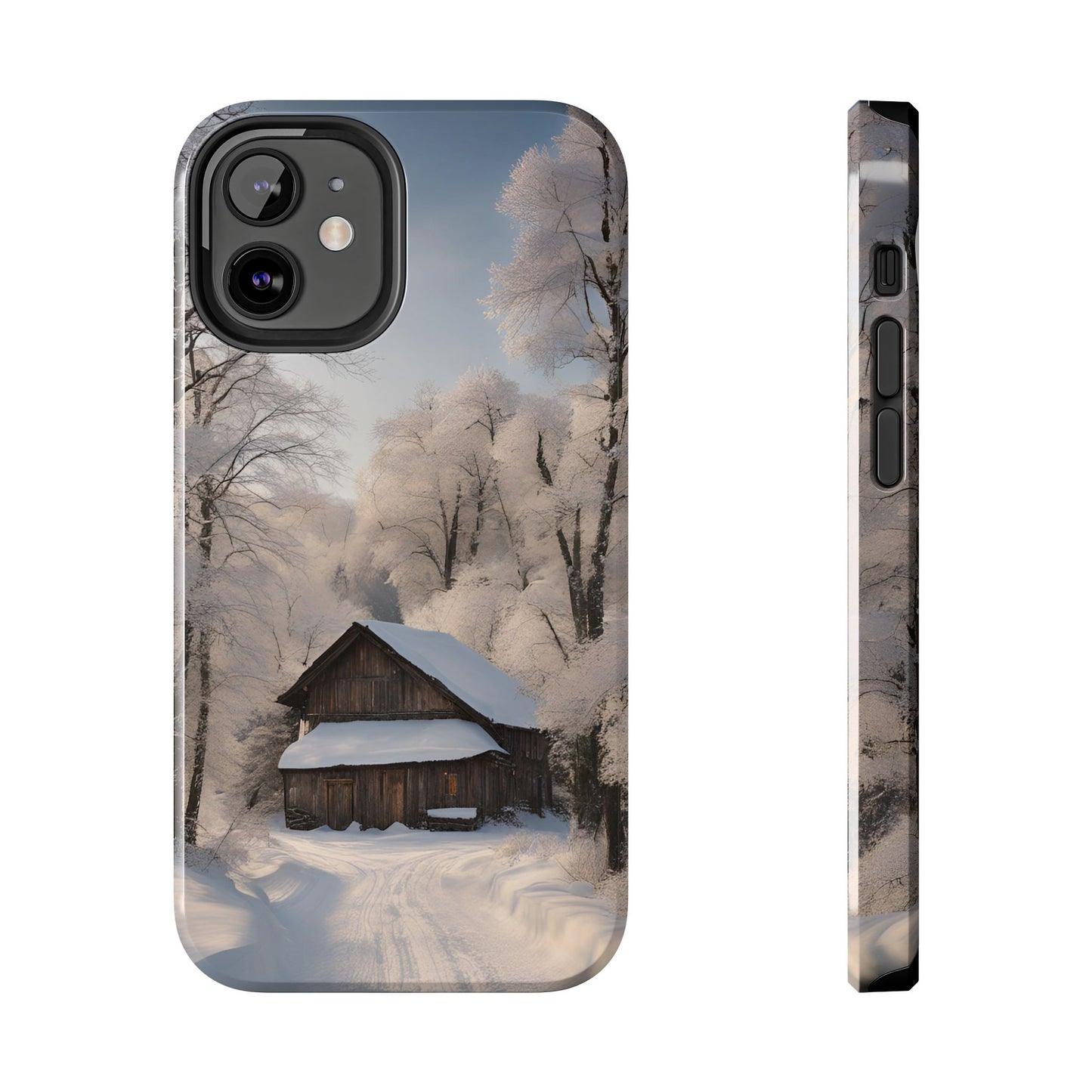 Winter Snow Scene Seasonal - Tough Phone Case