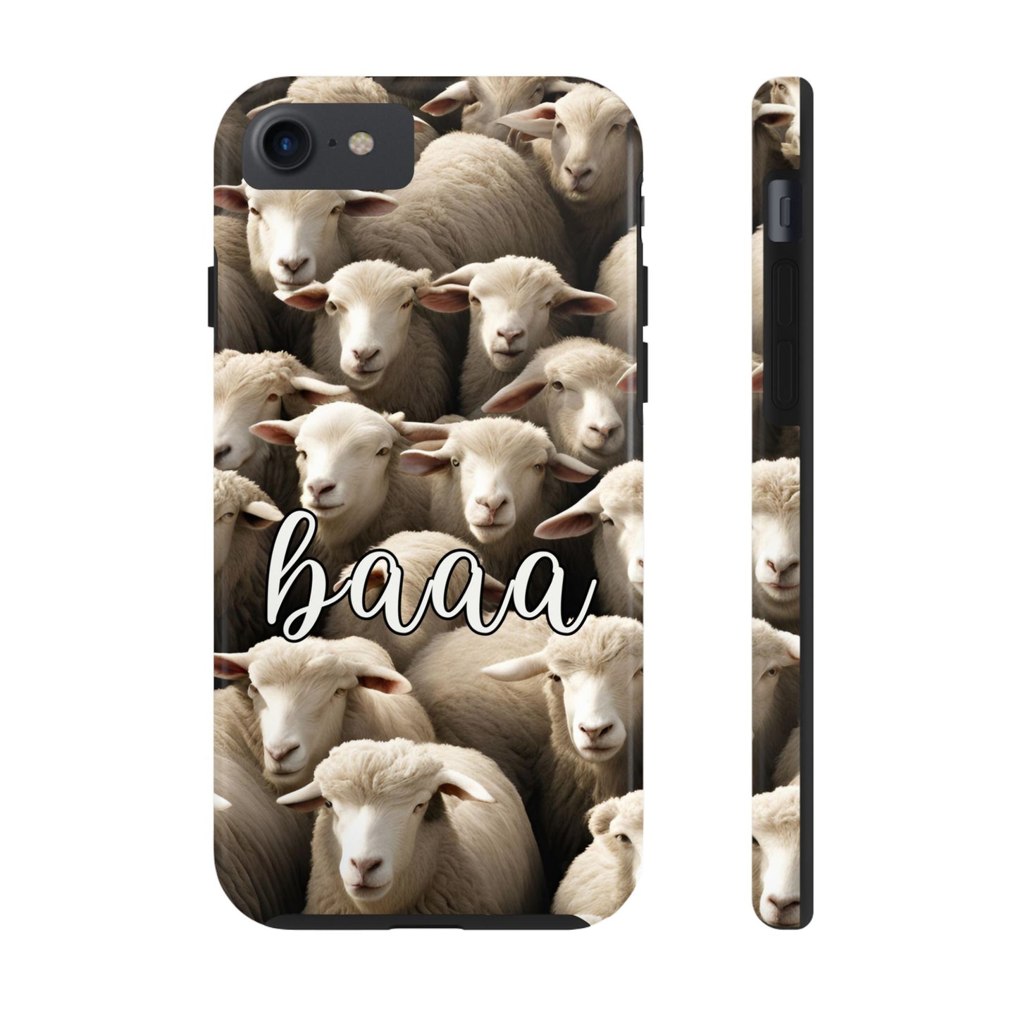 Sheep say Baaaa - Tough Phone Case for iPhone and Samsung Smartphones