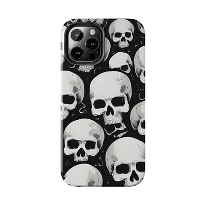 Creepy Skulls 2 - Tough Phone Case for iPhones and Samsung Smartphones