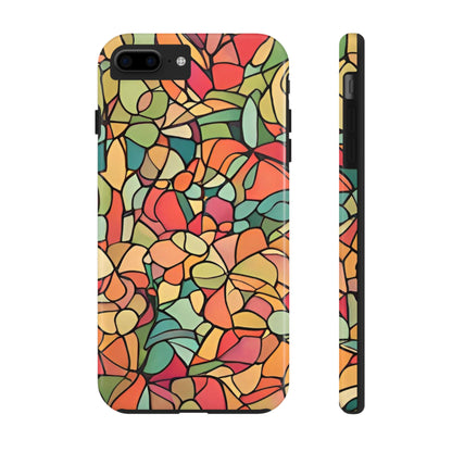 Abstract Vibrant Pattern - Tough Phone Case for iPhone and Samsung Smartphones