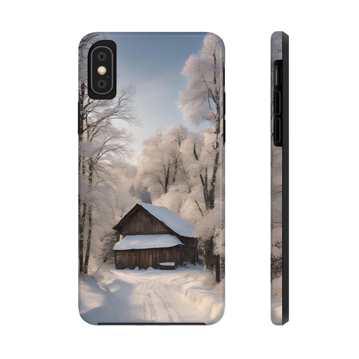 Winter Snow Scene Seasonal - Tough Phone Case