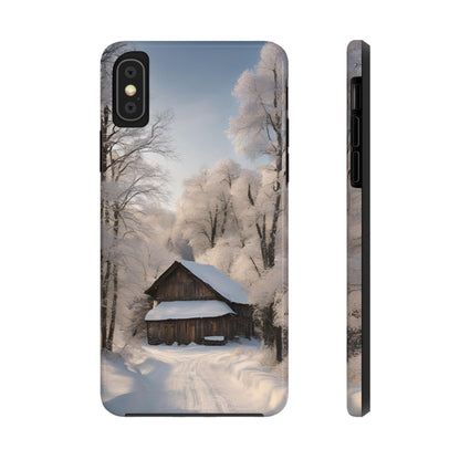 Winter Snow Scene Seasonal - Tough Phone Case