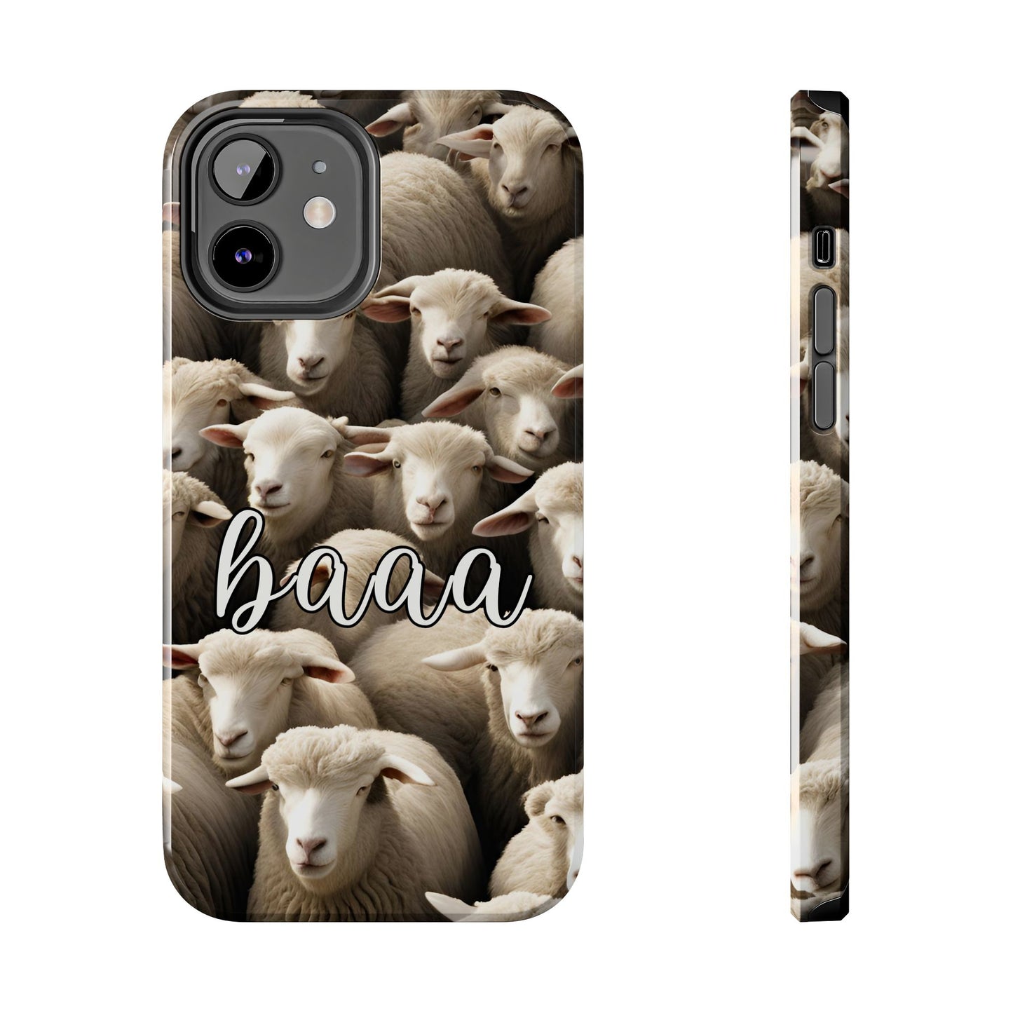 Sheep say Baaaa - Tough Phone Case for iPhone and Samsung Smartphones