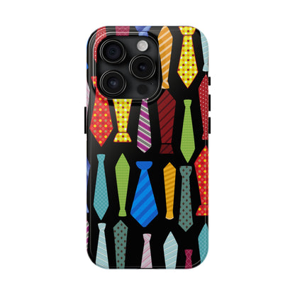 Colorful Neckties - Tough Phone Case for iPhone and Samsung Smartphones