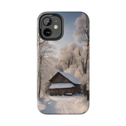 Winter Snow Scene Seasonal - Tough Phone Case