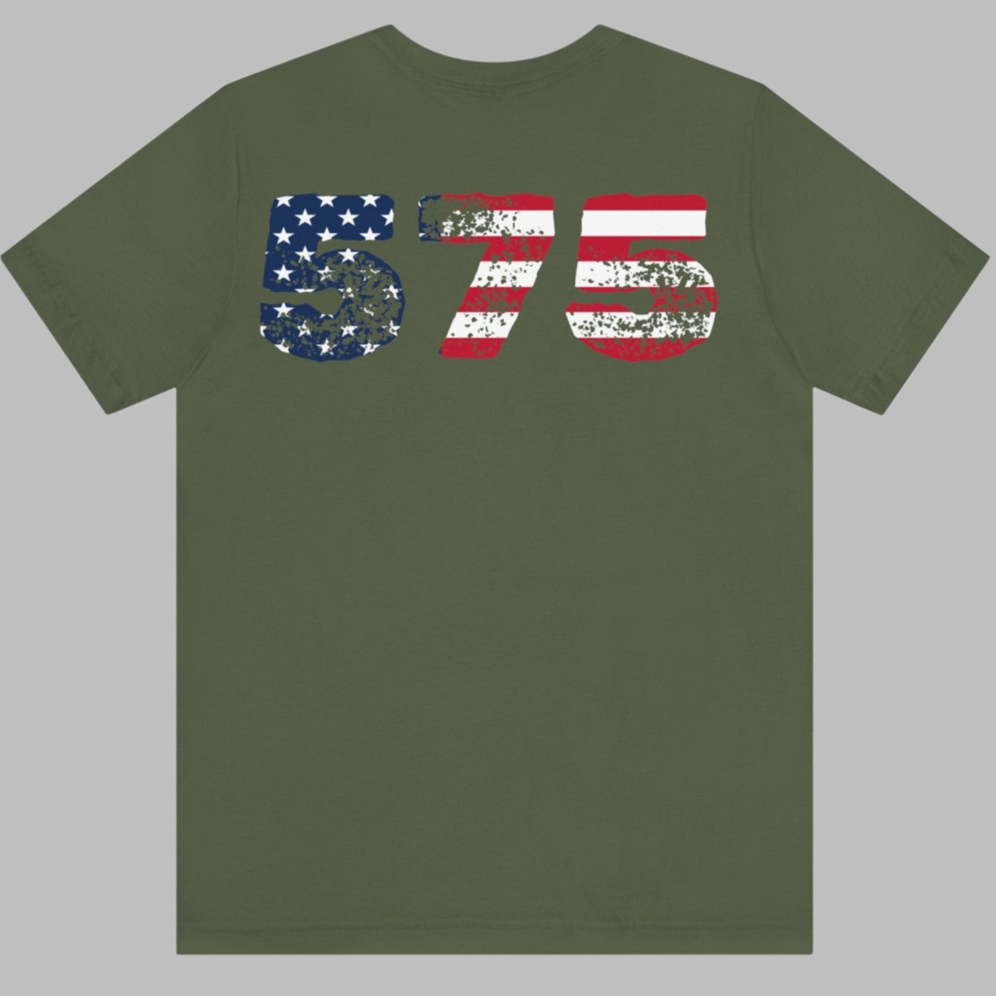 New Mexico 575 Patriotic Tee