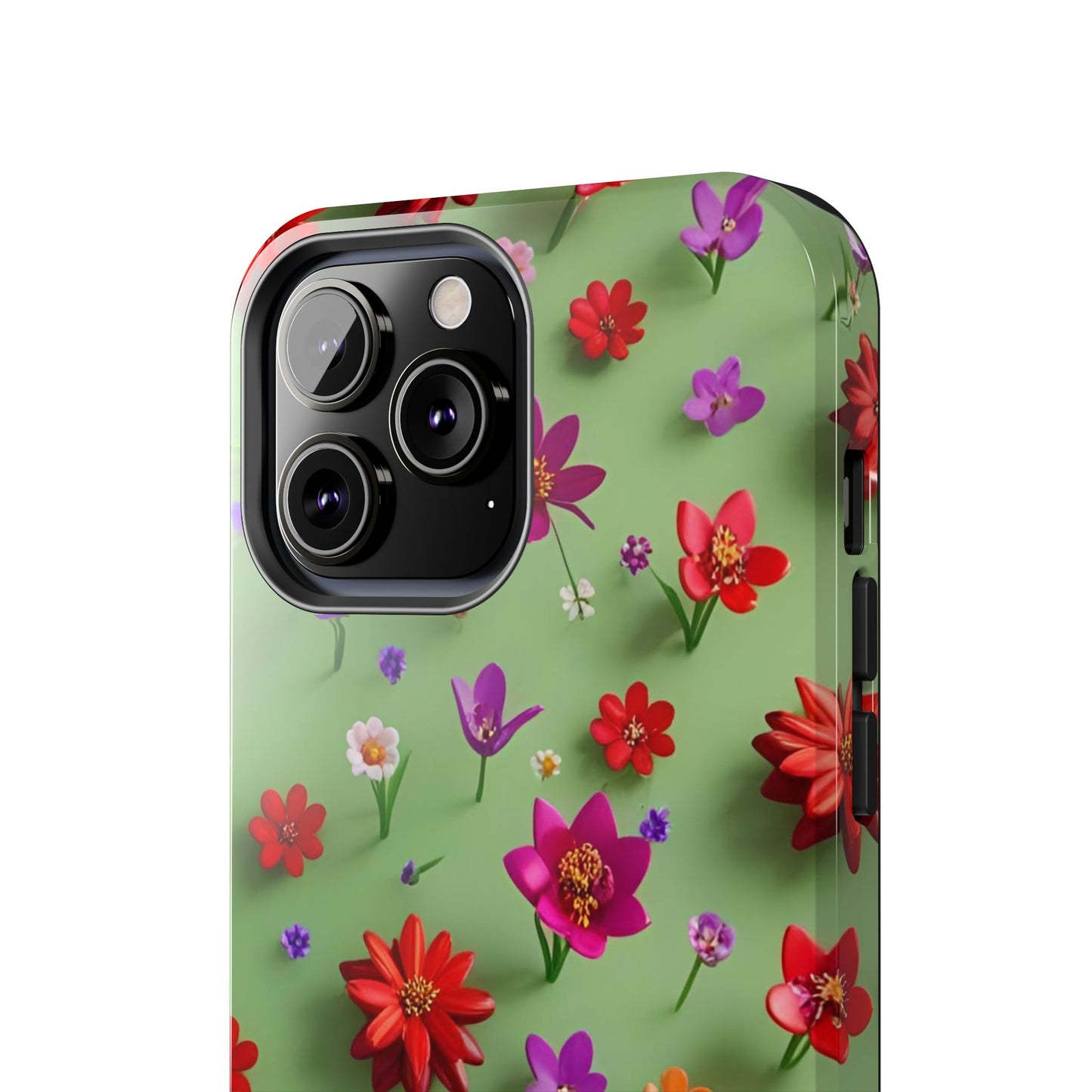 Tough Phone Cases - Summer Flowers in 3D