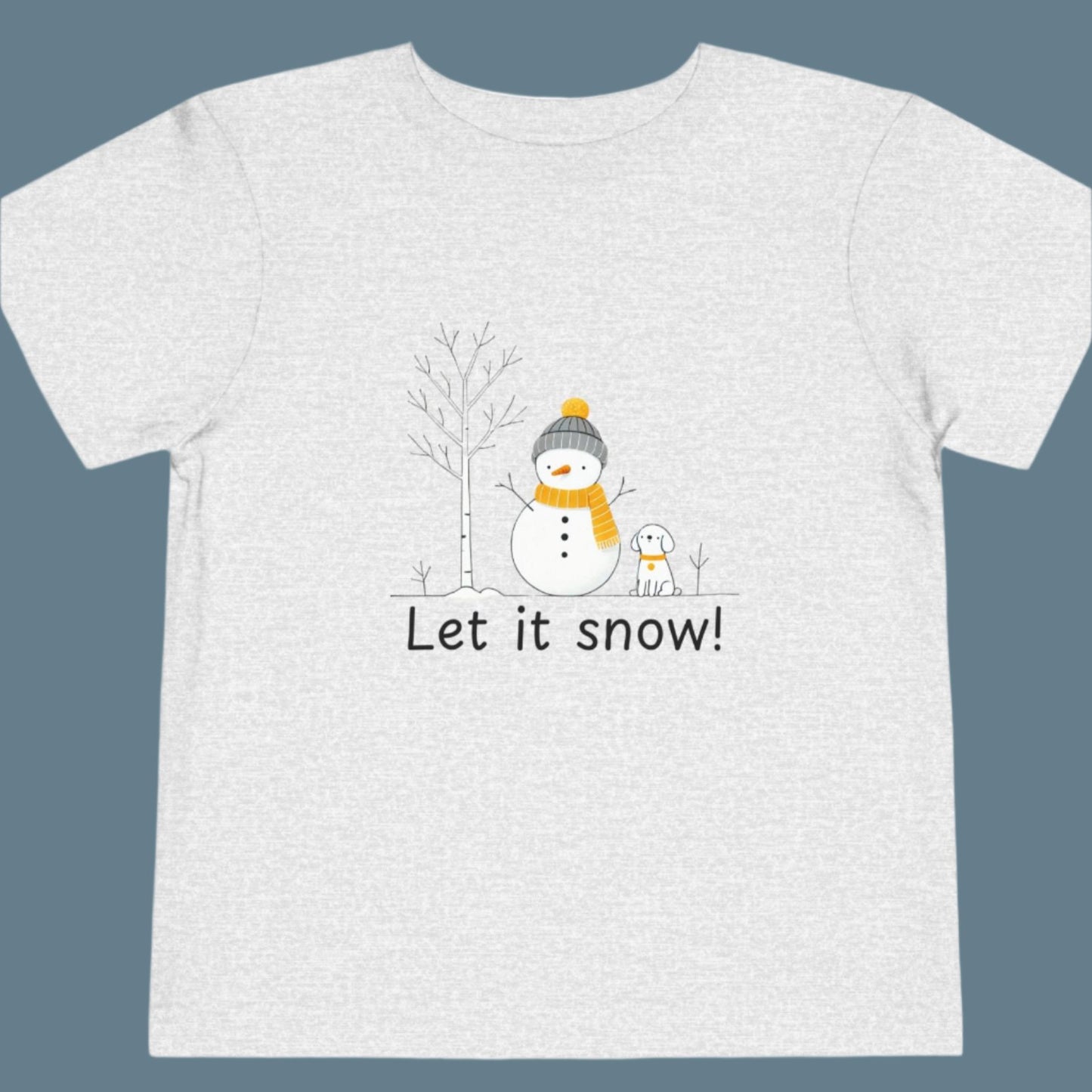 Snowman Toddler Short Sleeve Tee