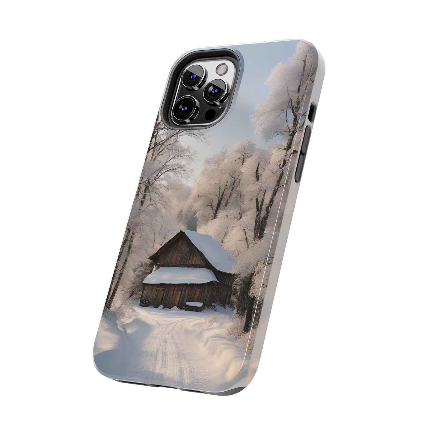 Winter Snow Scene Seasonal - Tough Phone Case