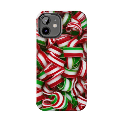 Christmas Ribbon Candy  - Tough Phone Case for iPhone and Samsung Smartphones