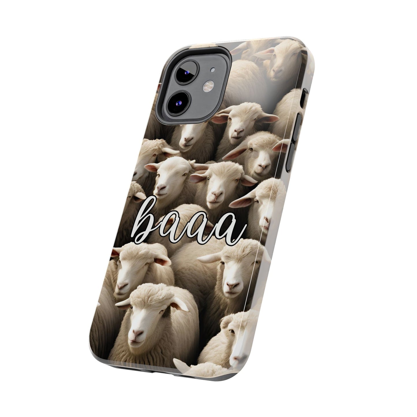 Sheep say Baaaa - Tough Phone Case for iPhone and Samsung Smartphones