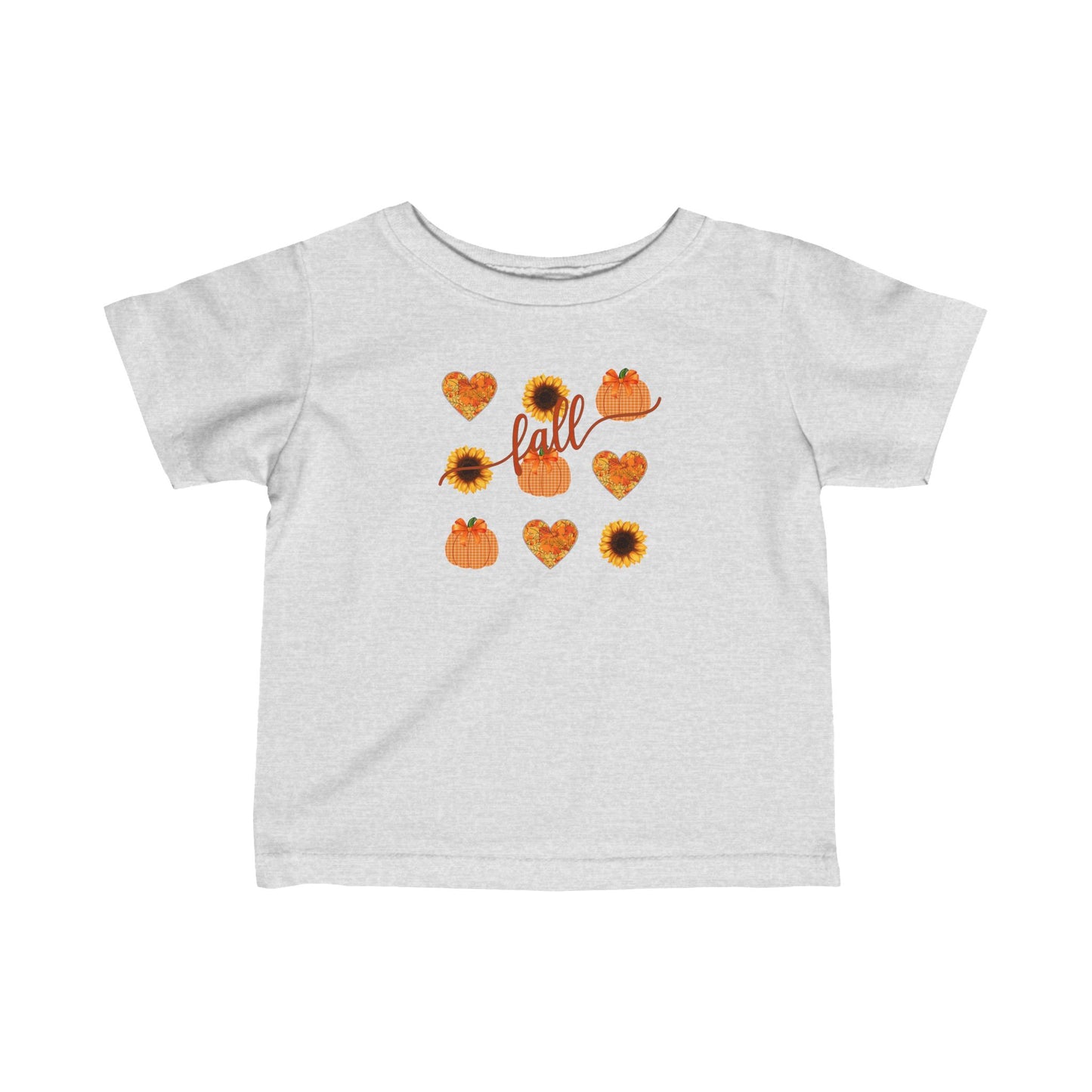 Fall Themed Infant Fine Jersey Tee