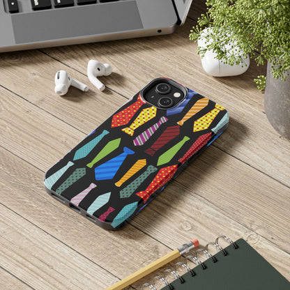 Colorful Neckties - Tough Phone Case for iPhone and Samsung Smartphones