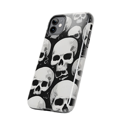 Creepy Skulls 2 - Tough Phone Case for iPhones and Samsung Smartphones