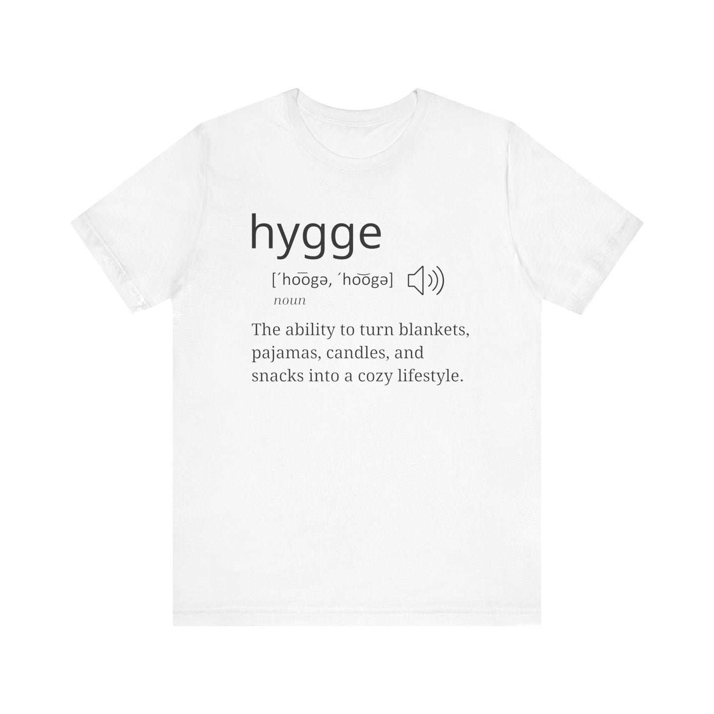 T-Shirt definition of hygge - Women's