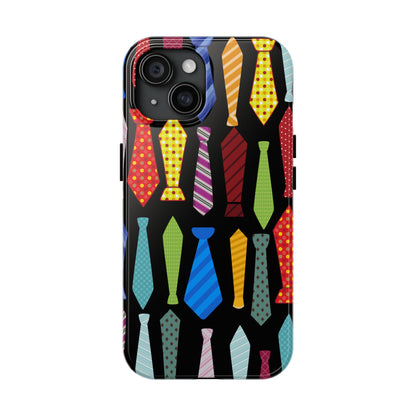 Colorful Neckties - Tough Phone Case for iPhone and Samsung Smartphones