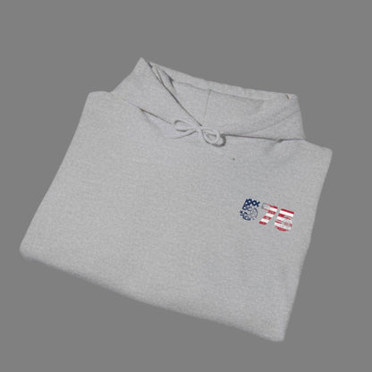 Patriotic Hoodie - New Mexico 575 Design