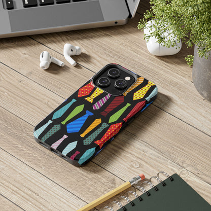 Colorful Neckties - Tough Phone Case for iPhone and Samsung Smartphones